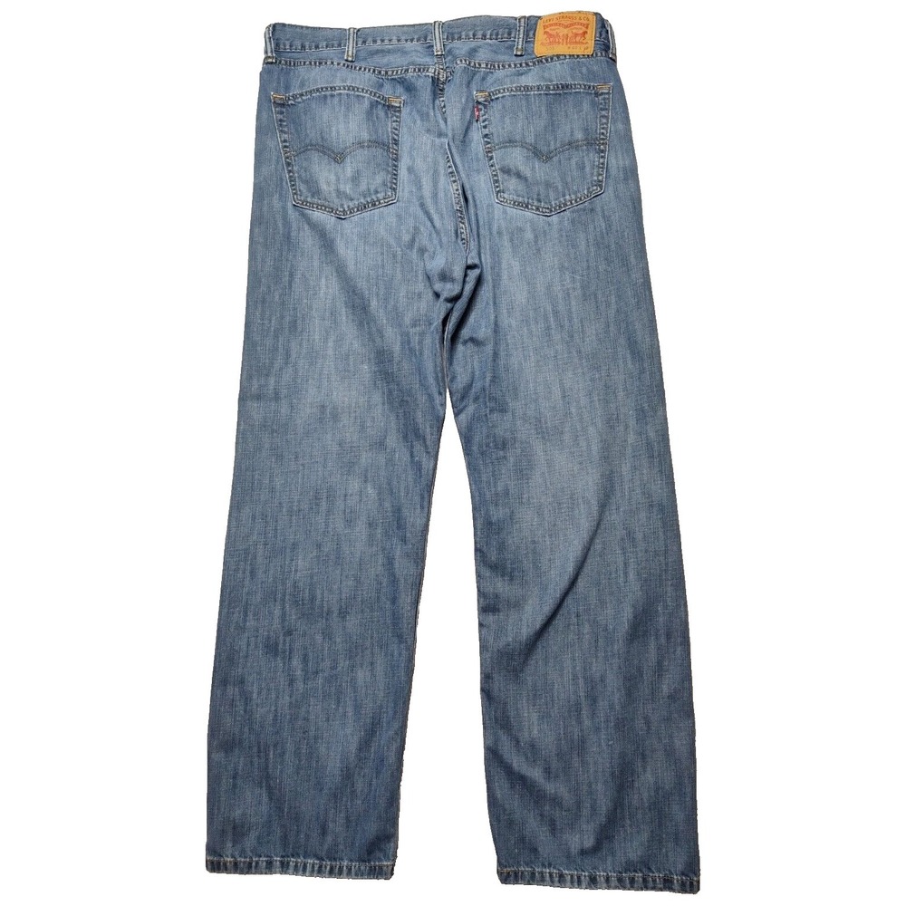 LEVIS 505 - Men 40X32 Regular Straight Cotton Denim Blue Jeans